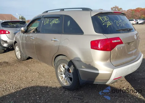 2007 Acura Mdx из США, поврежденный, VIN 2HNYD28267H523838